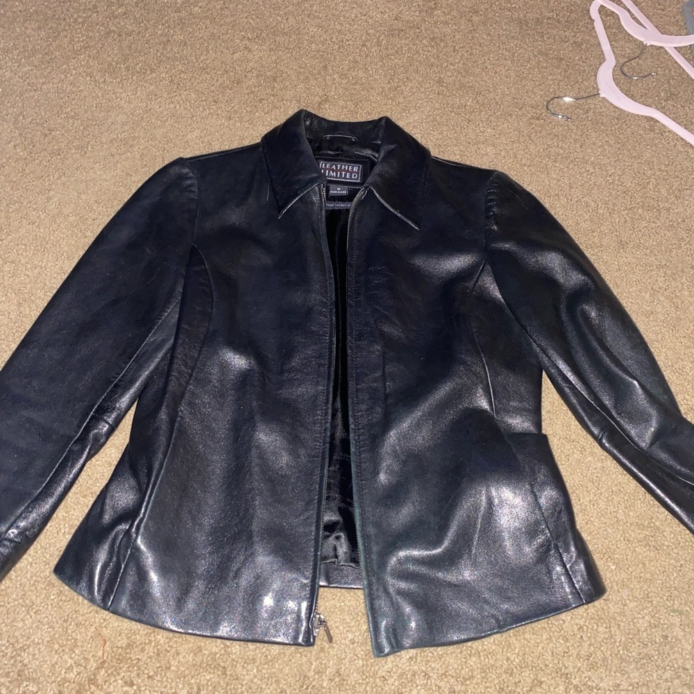 Leather jacket